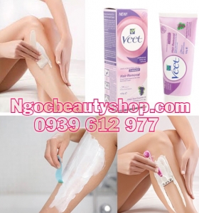 Kem tẩy lông Veet - Have a Silky Feeling in 3 Minutes