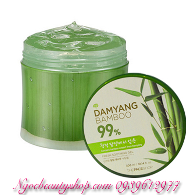 Gel-duong-trang-da-damyang-bamboo-99%-fresh-soothing-gel-the-face-shop-ngocbeautyshop.com-0939612977