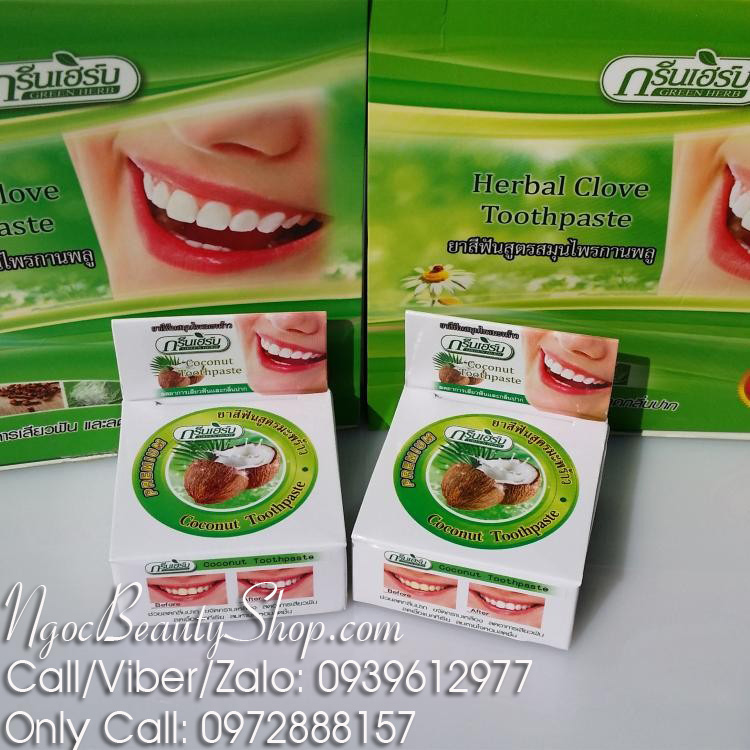 kem_danh_trang_rang_dua_thai_lan_green_herbal_clove_coconut_toothpaste_2