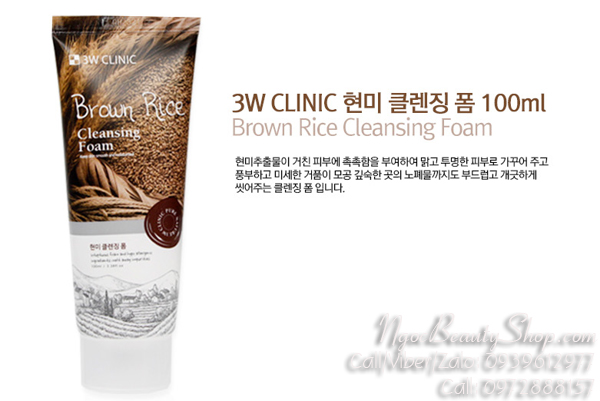 sua_rua_mat_tu_gao_brown_rice_foam_cleansing_tu_3w_clinic_100ml_ngocbeautshop.com_1