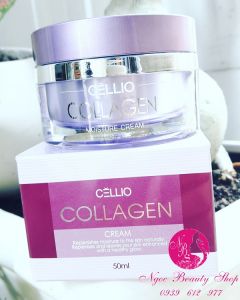 Kem dưỡng trắng, tái tạo và phục hồi da hư tổn lão hóa Collagen Cellio 50ml