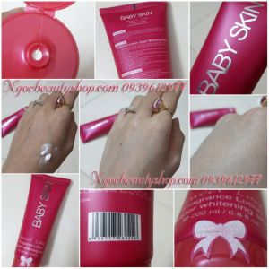 Kem body Baby Skin dạng tuýp - Sweet Love Fragrance Lotion Super Whitening Skin