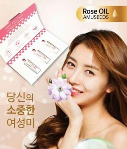 Dung dịch làm hồng và se khít vùng kín Amusecos Secret White Cream Rose Oil