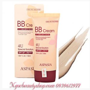 Kem Nền Aspasia 4U Special BB Solution Cream SPF50 PA+++ (50ml)