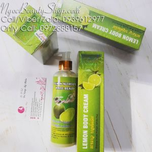 Sữa tắm trắng da hàng ngày - Ủ trắng Lemon VIP ERINA Thái Lan