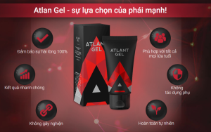 Atlant Gel tăng kích thước cho phái mạnh