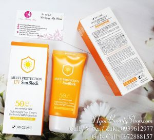 Kem Chống Nắng 3W Clinic Multi Protection UV Sunblock