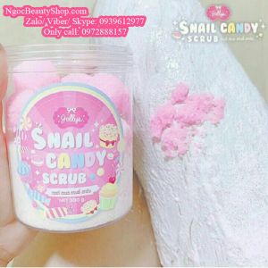 Kẹo Tắm Trắng Snail Candy Scrub 