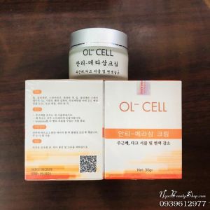 Kem Ol-Cell hút chì, chống nắng, trị tàn nhang và dưỡng trắng da không đều màu