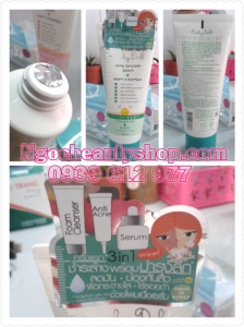 Sữa rửa mặt trị mụn Cathy Doll Acne Solution Serum   Foam Cleanser