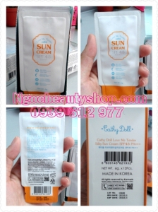 Kem chống nắng Cathy Doll Love Me Tender Silky Sun Cream SPF 45 PA+++