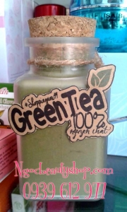 Bột trà xanh green tea 100% nguyên chất