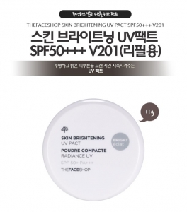 Phấn nén The Face Shop Skin Brightening UV Pact SPF50+++