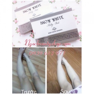 Tắm trắng liệu trình Spa Snow White Milky Pack Body White Shower