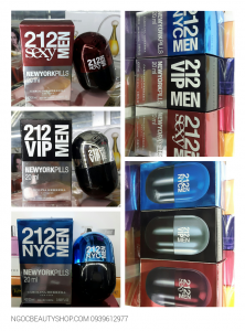 Bộ 3 chai nước hoa 212