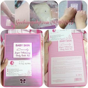 Tắm trắng Baby Skin Candy Super Whitening Body Bath Kit