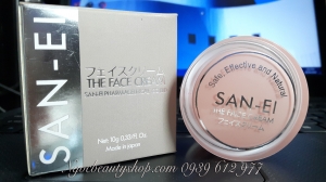 Kem dược trắng da trị các loại mụn San-Ei The Face Cream Nhật Bản UV/30